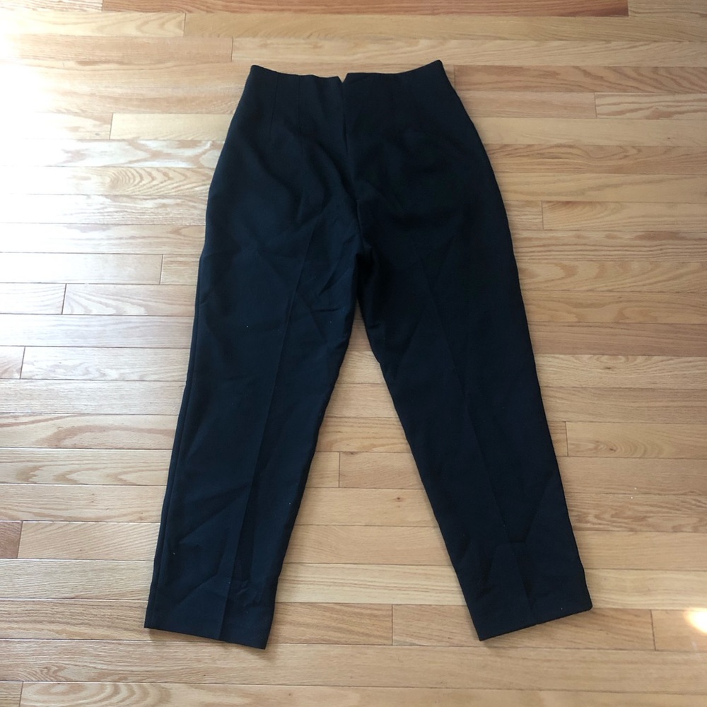 High waisted black Zara dress pants, size Large